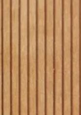 Vertical grooved wood paneling with natural grain texture for modern interiors