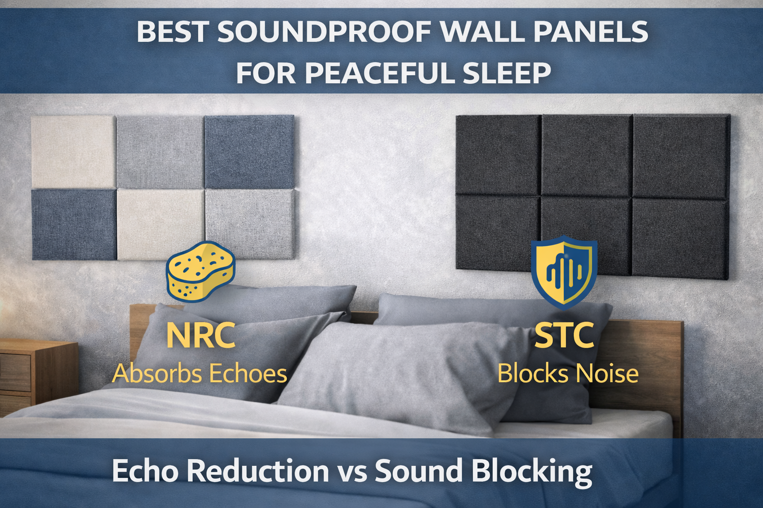 Best Soundproof Wall Panels for Peaceful Sleep